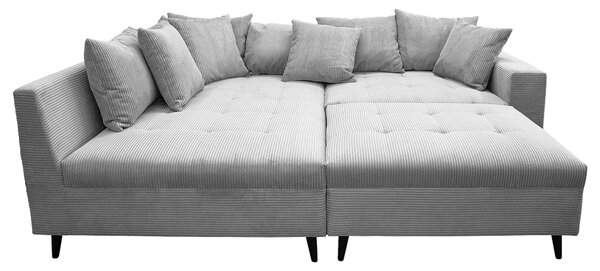 ROHOVÁ SEDAČKA, textil, světle šedá MID.YOU - Sedací soupravy, Online Only
