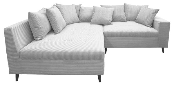 ROHOVÁ SEDAČKA, textil, světle šedá MID.YOU - Sedací soupravy, Online Only