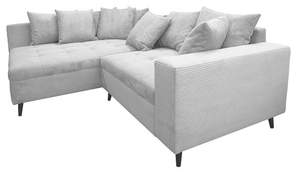 ROHOVÁ SEDAČKA, textil, světle šedá MID.YOU - Sedací soupravy, Online Only