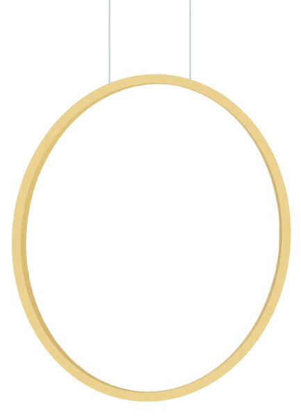 Závěsné LED svítidlo Saturno, 1x LED 28w, 4000k, g
