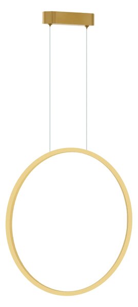 Závěsné LED svítidlo Saturno, 1x LED 28w, 4000k, g