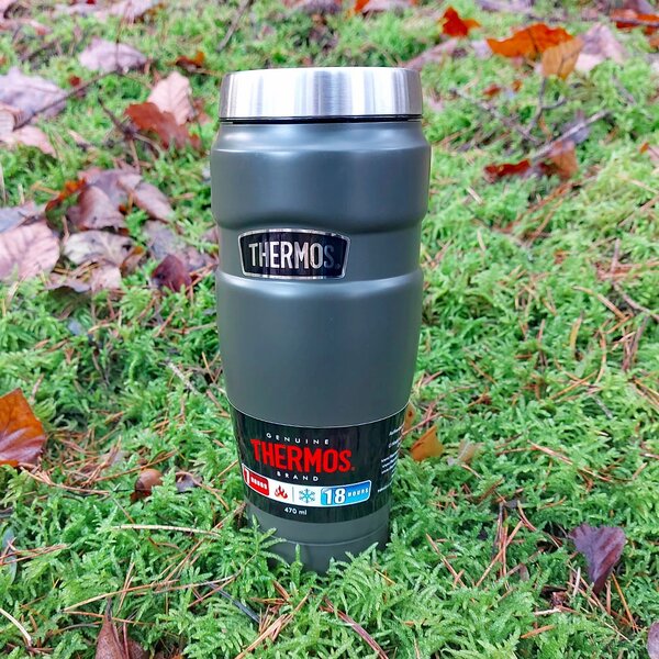 Thermos Termohrnek nerezový těsnící 0,47l vojenská zelená