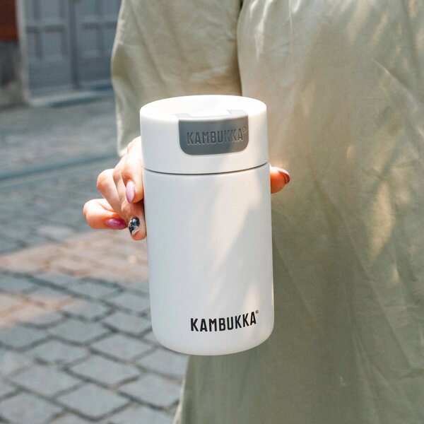 Termohrnek Kambukka Olympus 300 ml Marshmallow White