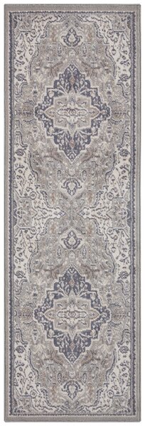 Hanse Home, Běhoun Terrain 105604 Orken Grey Cream, 80x200, šedá, ložnice