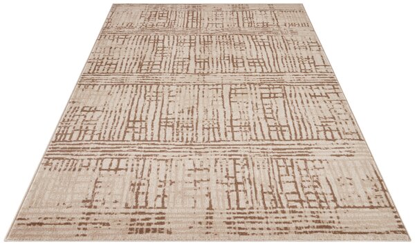 Hanse Home, Kusový koberec Terrain 105603 Sole Cream Brown, 120x170, hnědá, ložnice