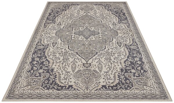 Hanse Home, Kusový koberec Terrain 105605 Orken Cream Grey, 120x170, béžová, ložnice