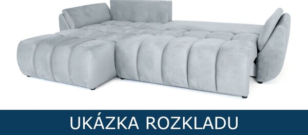 Rozkládací sedací souprava do L Oti - Monolith 77