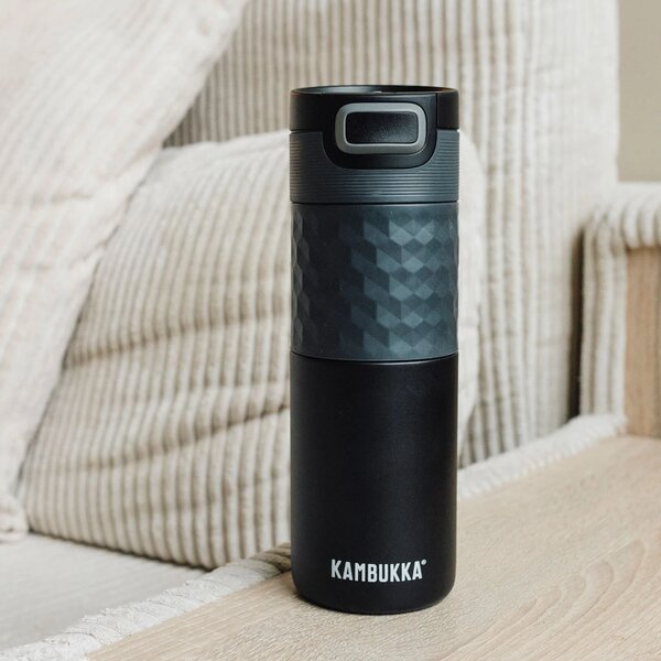 Termohrnek Kambukka Etna Grip 500 ml Black Steel