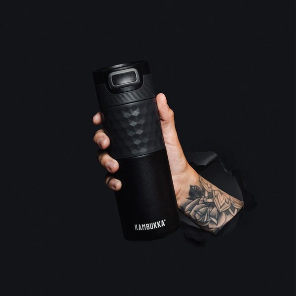 Termohrnek Kambukka Etna Grip 500 ml Black Steel
