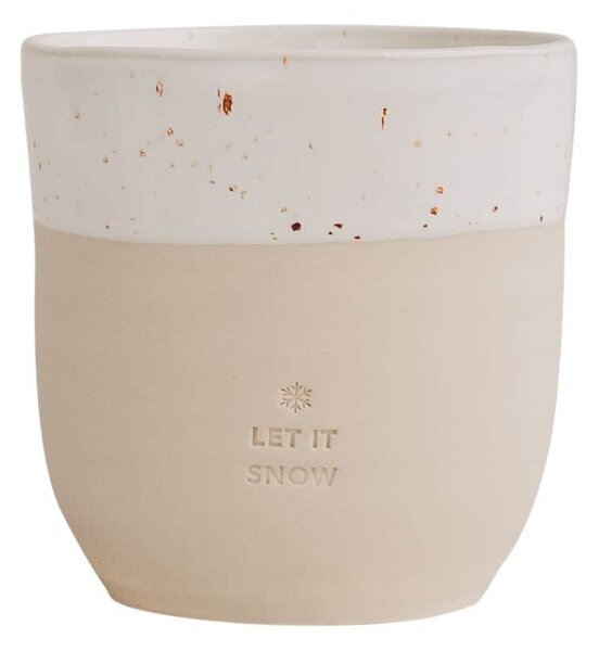 Kameninový hrnek Let it snow 320 ml