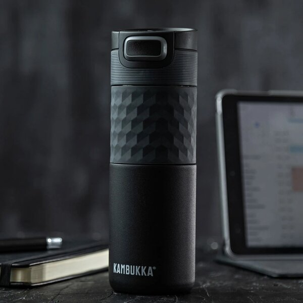 Termohrnek Kambukka Etna Grip 500 ml Black Steel