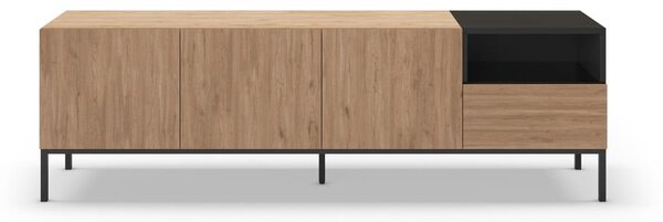 TV stolek v přírodní barvě 180x55 cm Cailin – Marckeric
