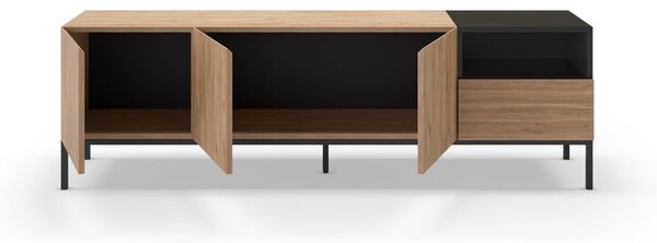 TV stolek v přírodní barvě 180x55 cm Cailin – Marckeric