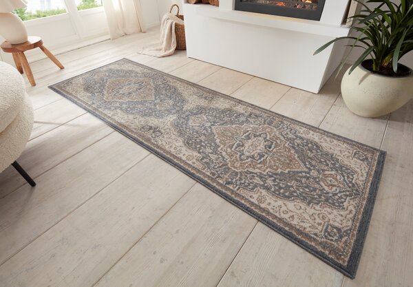 Hanse Home, Běhoun Terrain 105607 Orken Black Brown, 80x200, hnědá, ložnice