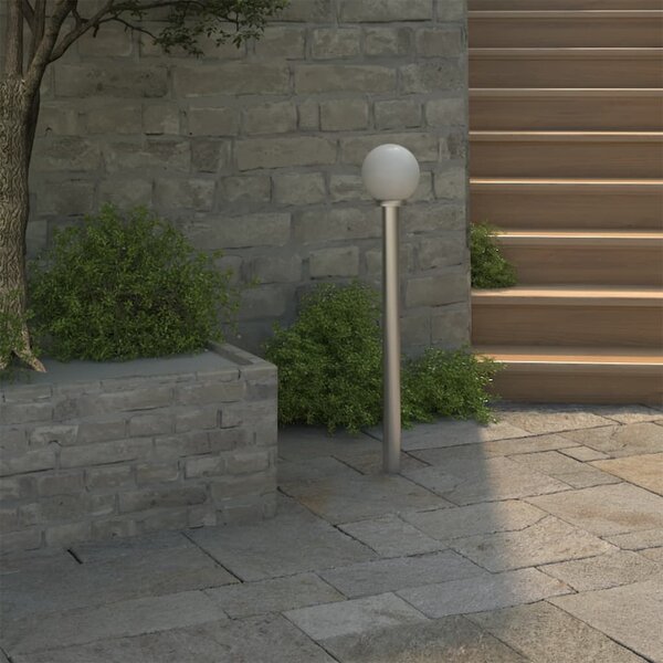 Vysoká zahradní lampa s 1 svítidlem 110 cm