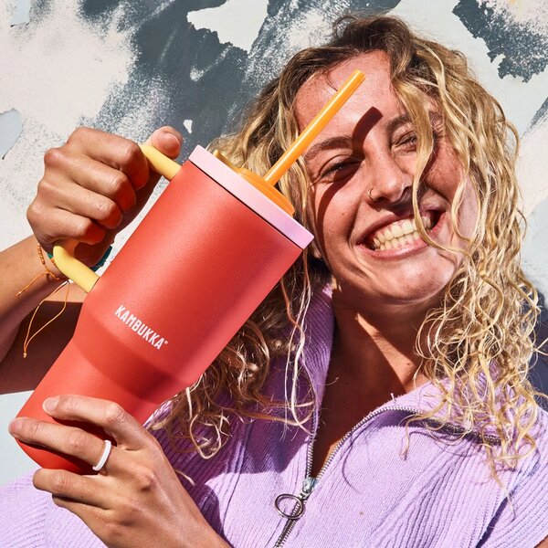 Termohrnek Kambukka Rio 950 ml Pink Papaya