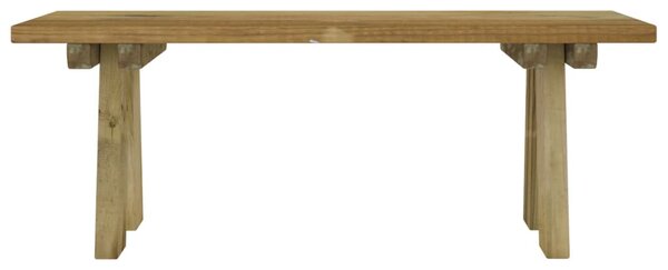 Zahradní lavice 110 cm impregnované masivní borové dřevo