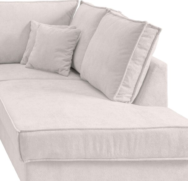 SEDACÍ SOUPRAVA, textil, béžová MID.YOU - Sedací soupravy, Online Only
