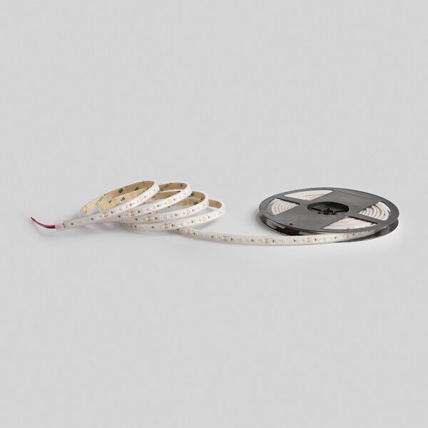 FAN STRIP24V-SMD-120C LED pásek SMD 2835 (3000 K) 24 V, 11 W/m, 5500 lm, IP20, CRI > 90, PCB 8 mm, dělitelný po 50 mm, role 5 m - FANEUROPE