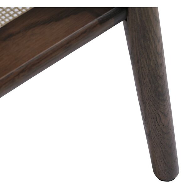 Hnědý konferenční stolek s deskou v dubovém dekoru 60x120 cm Barrali – Unique Furniture