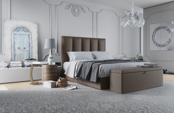 -25 % Dny MOMENTI– Royal Sleeper Sametová lavice s úložným boxem Bragi 150 cm