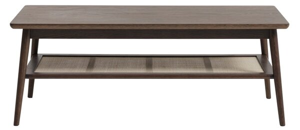 Hnědý konferenční stolek s deskou v dubovém dekoru 60x120 cm Barrali – Unique Furniture