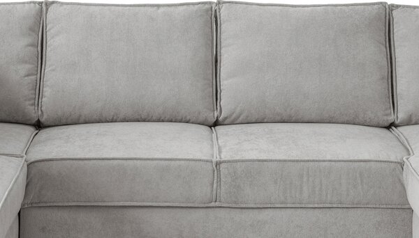 SEDACÍ SOUPRAVA, textil, barvy stříbra MID.YOU - Sedací soupravy, Online Only