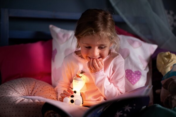 Philips 71768/08/16 -LED Dětská lampa DISNEY FROZEN OLAF LED/0,3W/2xAAA sněhulák