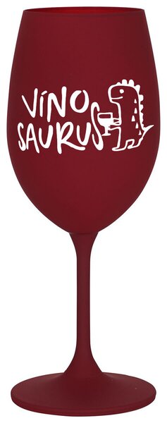 VÍNOSAURUS - bordó sklenička na víno 350 ml