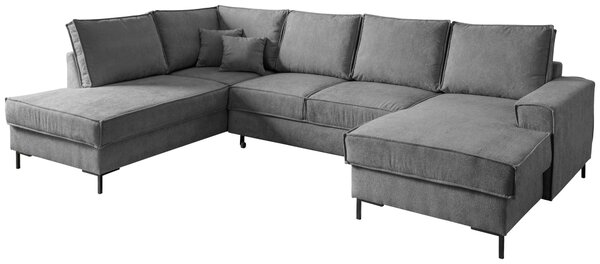 SEDACÍ SOUPRAVA, textil, antracitová MID.YOU - Sedací soupravy, Online Only