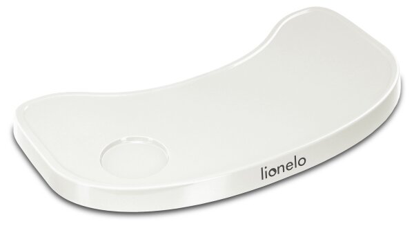 Lionelo - Dětská jídelní židle 3v1 FLORIS White Natural