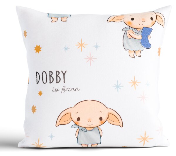 MK Lůžkoviny Povlak na polštář mikroplyš Harry Potter 40 × 40 cm - Tiny Dobby
