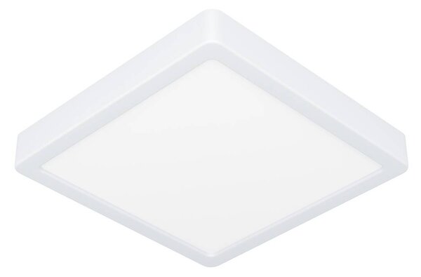 EGLO connect Smart LED přisazené svítidlo Fueva 6-Z, bílé, 22 cm, stmívatelný, Bílá / opál, Obývací pokoj / jídelna, Plast, Moderní