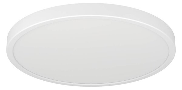 EGLO connect Smart LED přisazené svítidlo Fueva 6-Z, bílé, Ø 38 cm, stmívatelný, Bílá / opál, Obývací pokoj / jídelna, Plast, Moderní
