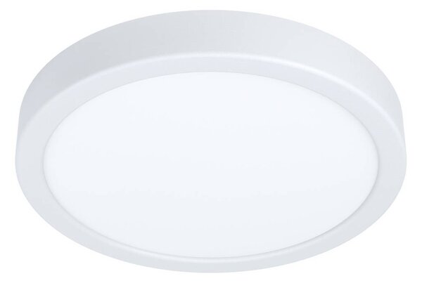 EGLO connect Smart LED přisazené svítidlo Fueva 6-Z, bílé, Ø21 cm, stmívatelný, Bílá / opál, Obývací pokoj / jídelna, Plast, Moderní