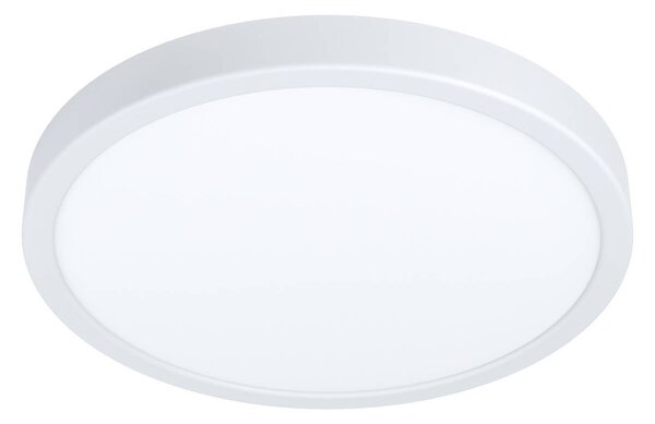 EGLO connect Smart LED přisazené svítidlo Fueva 6-Z, bílé, Ø27 cm, stmívatelný, Bílá / opál, Obývací pokoj / jídelna, Plast, Moderní