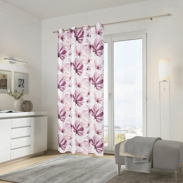 ZÁVĚS S OČKY, neprůsvitné, 140/255 cm Ambiente - Závěsy, Online Only