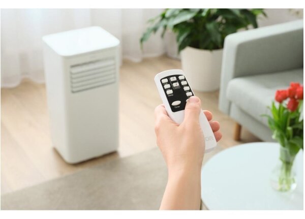 Sencor-Chytrá mobilní klimatizace 3v1 760W/230V 7000BTU Wi-Fi + dálkové ovládání