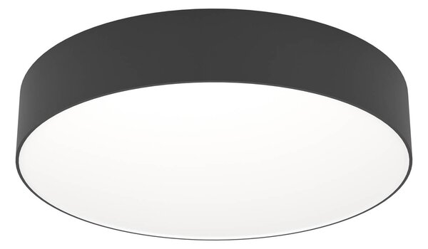 EGLO connect Smart LED stropní svítidlo Gallizzi-Z, černé, Ø39cm, stmívatelný, Černá, Obývací pokoj / jídelna, Plast, Moderní