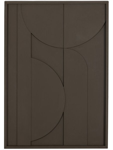 Hoorns Tmavě hnědý obraz Felice 70 x 100 cm