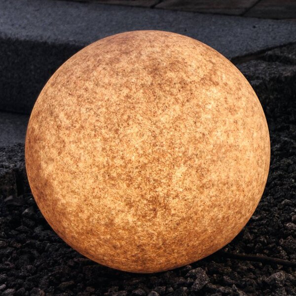 Heitronic Dekorativní lampa Mundan 40 cm, terakota, Terakota, Plast, Moderní