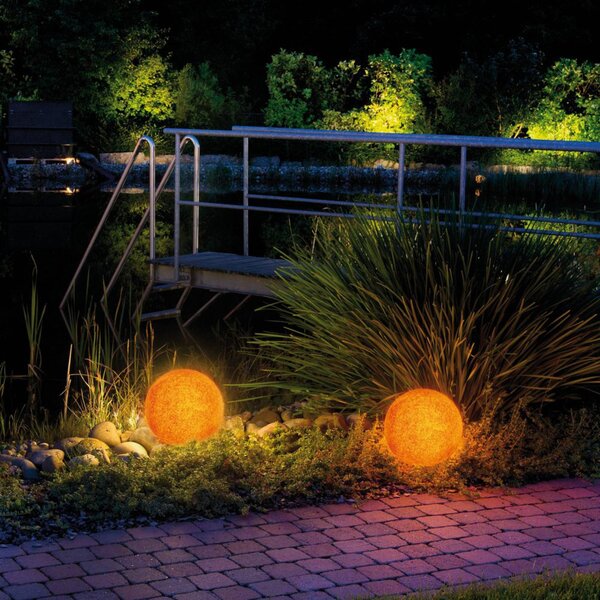 Heitronic Mundan - dekorativní lampa 50 cm, terakota, Terakota, Plast, Moderní