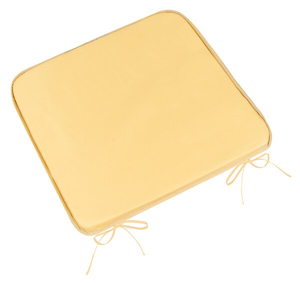 BELLATEX Sedák Adéla hladký Okrová 40x40 cm
