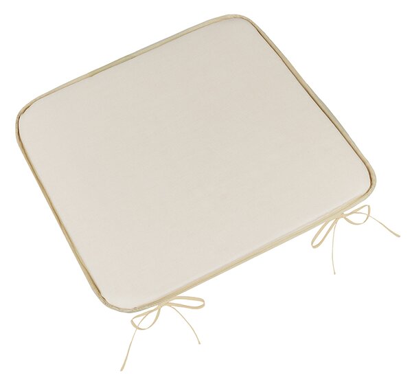 BELLATEX Sedák Adéla hladký Bílá káva 40x40 cm