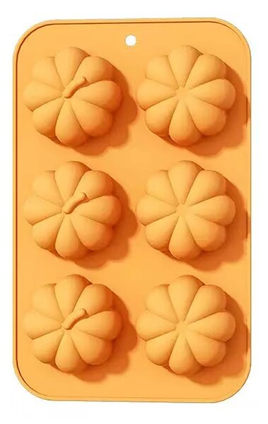 Silikonová forma na muffiny 6ks TORO 27x17cm dýně