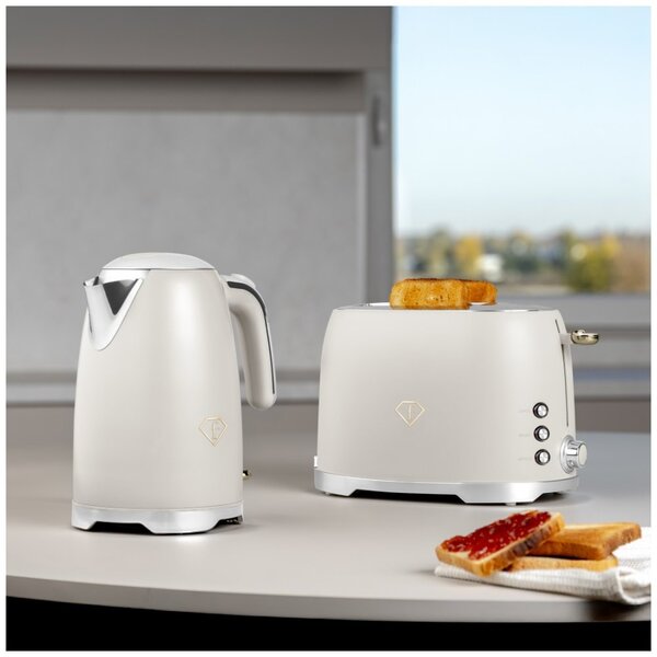 Topinkovač nerez 850W Cream Gold Collection