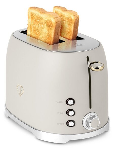 Topinkovač nerez 850W Cream Gold Collection