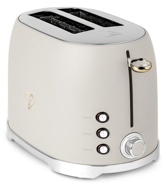 Topinkovač nerez 850W Cream Gold Collection