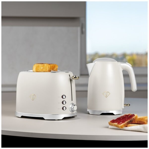 Topinkovač nerez 850W Cream Gold Collection