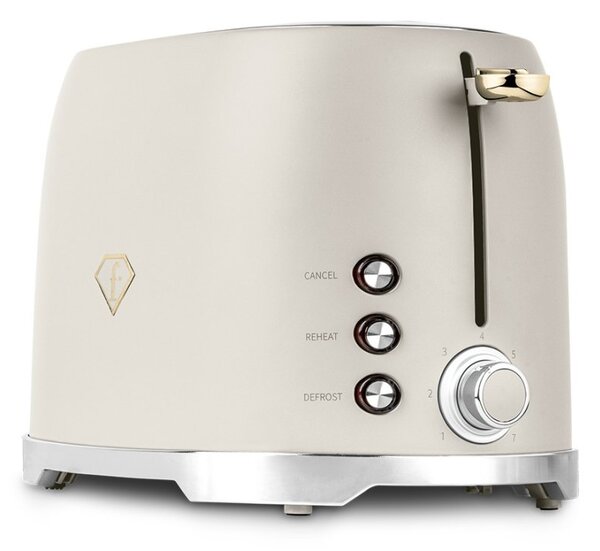 Topinkovač nerez 850W Cream Gold Collection